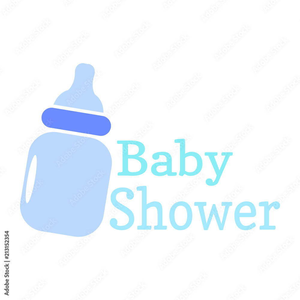 Fototapeta premium Baby shower background