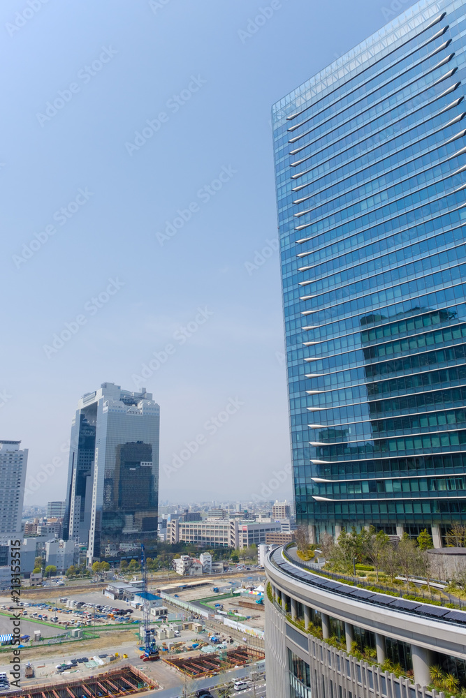 Obraz premium Scena rozwojowa Umeda