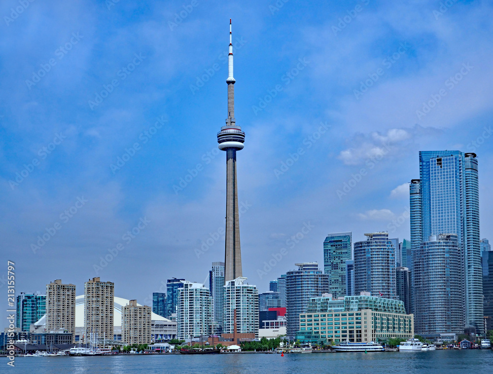 Toronto downtown waterfront skyline as of July 2018 ..