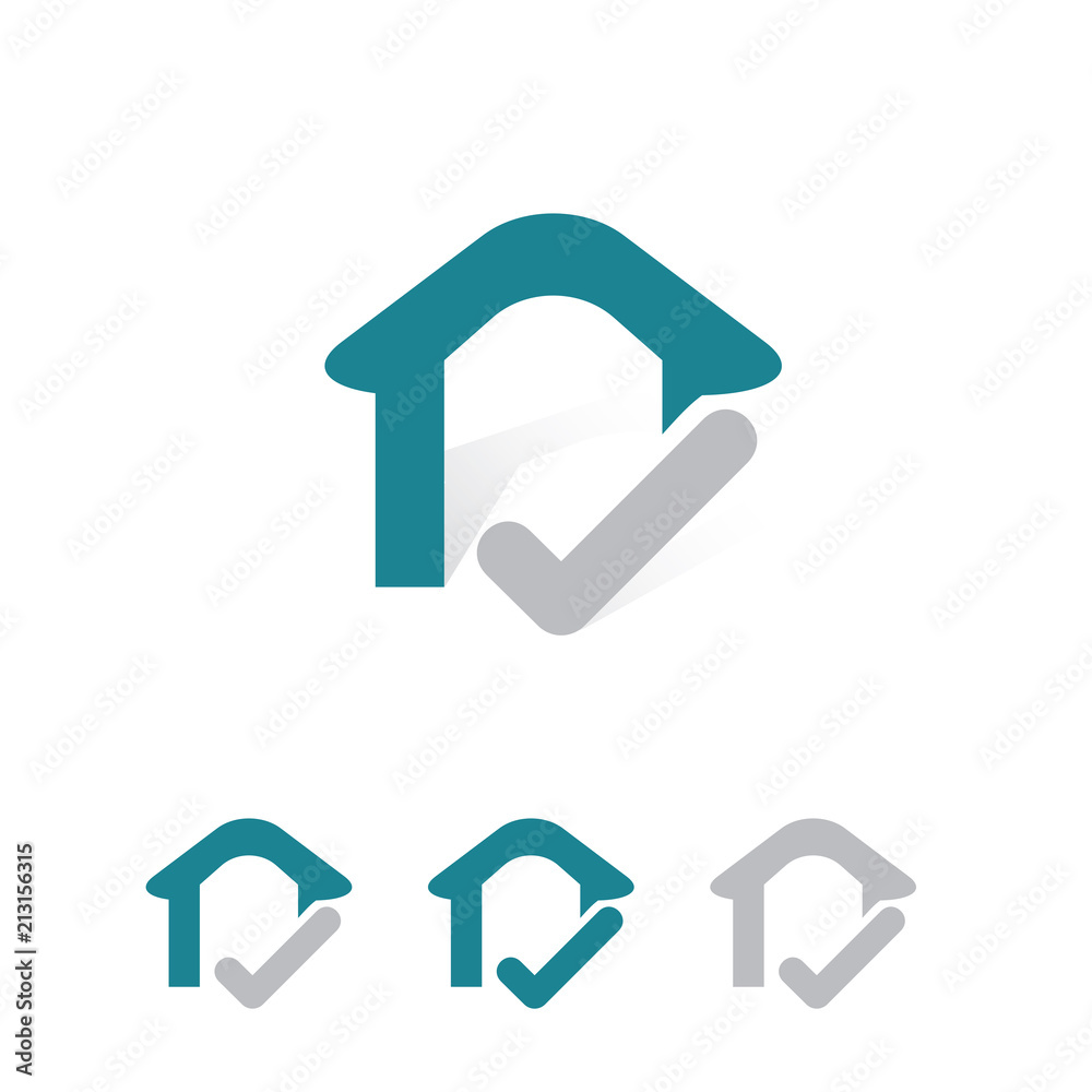 creative and simple housing logo creative and simple housing logo