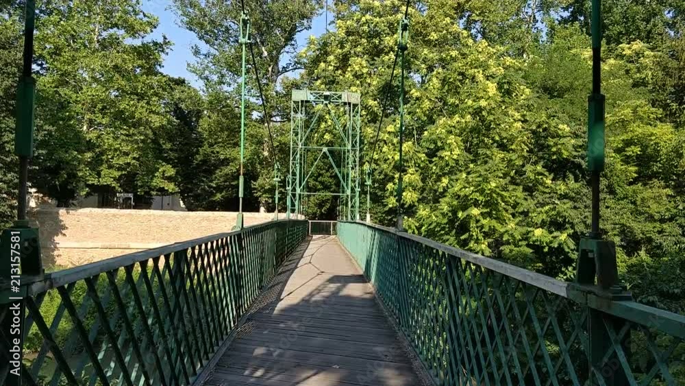 walking on the bridge walking on the bridge