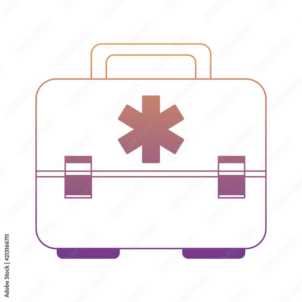 Obraz premium First aid kit design
