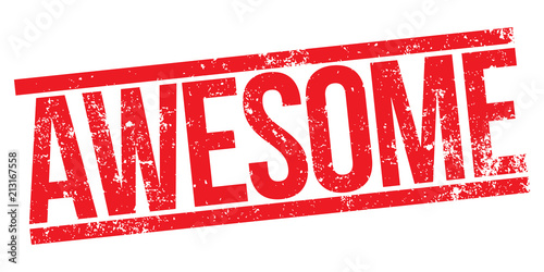 Awesome Rubber Stamp