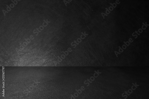  blur texture of black wall floor for background.