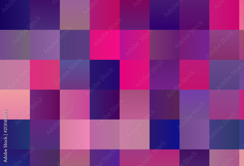 Purple-pink geometric background with squares. Vector illustration Purple-pink geometric background with squares. Vector illustration