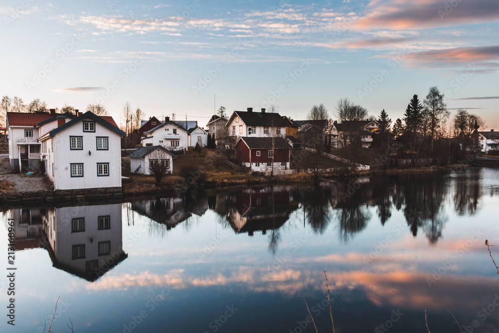 Obraz premium Water reflections