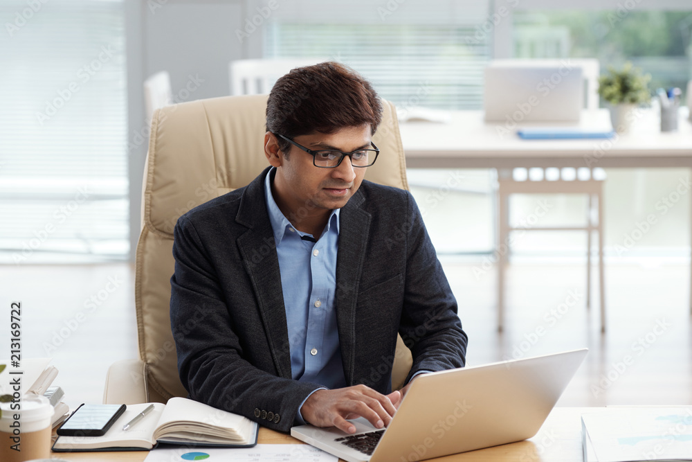 Businesman checking e-mails Businesman checking e-mails