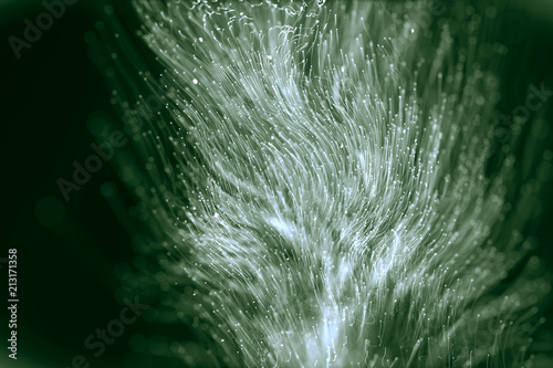 abstract background with organic lines and particles © vitstudio