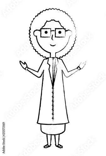 woman teacher icon