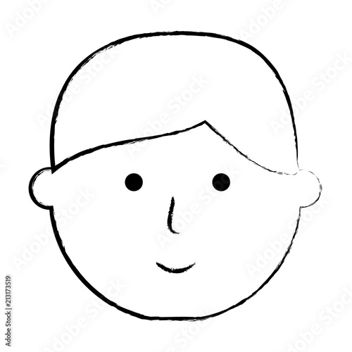 cartoon boy icon