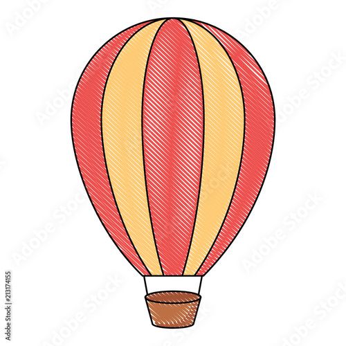 hot air balloon icon