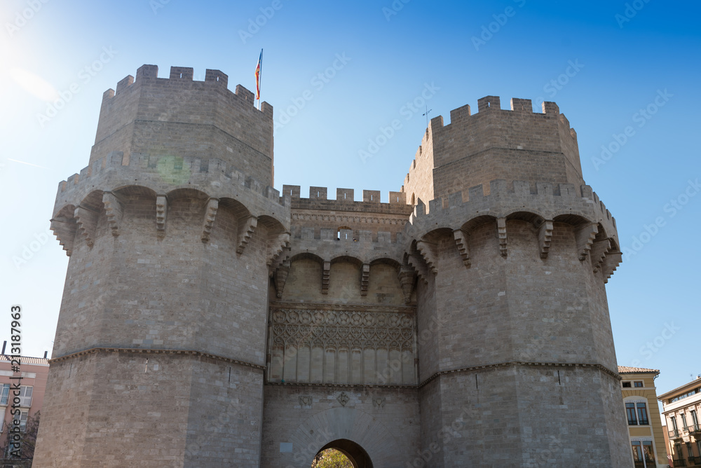 Castle tower of Valencia