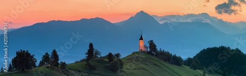 Slovenian sunrise photo