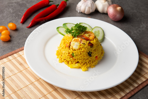 Photography pineapple fried rice