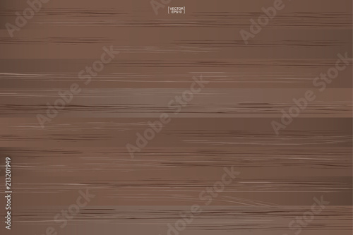 Wood pattern and texture for background. Vector.