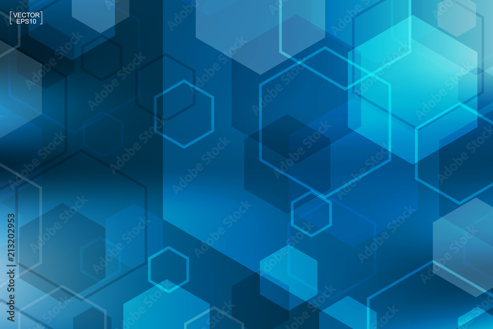 Abstract blue technology background.Vector. Abstract blue technology background.Vector.