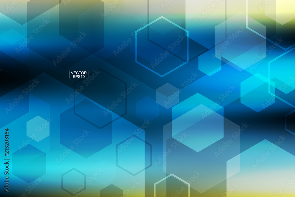 Obraz premium Abstract colorful technology background.Vector.