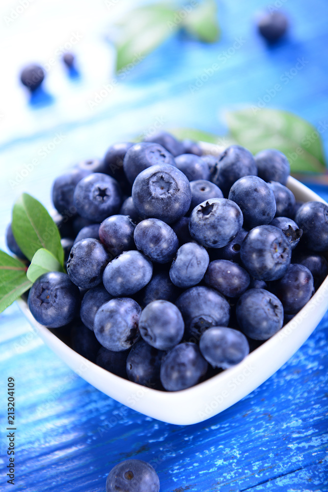 Freshly picked blueberries Freshly picked blueberries