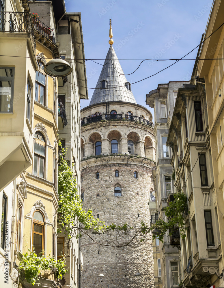 Galata tower, istanbul Turkey