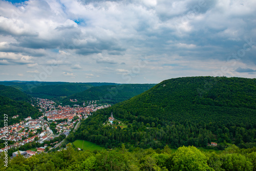 panorama,landschaft,berg,hügel,grün,wald,himmel,Wolken,