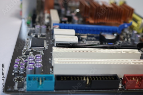 PCIスロット付近 マザーボード パソコン PC 基盤
