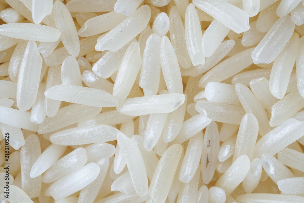Thailand Jasmine rice texture background close up Thailand Jasmine rice texture background close up