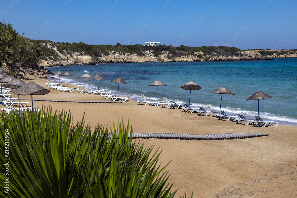 Obraz premium Beach at Karpasia - Turkish Cyprus