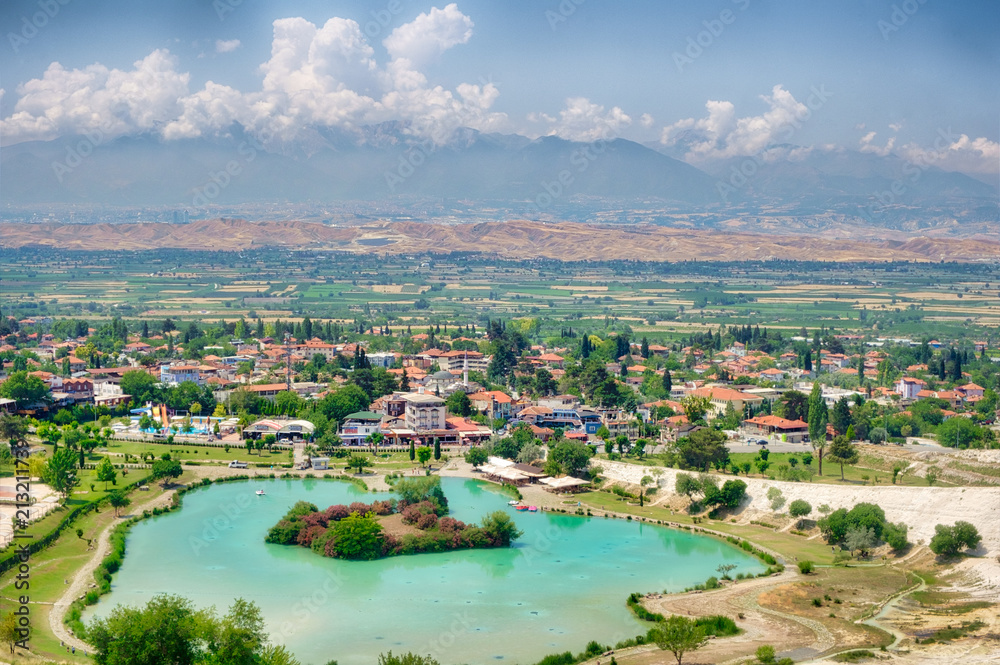 Pamukkale Townscape Pamukkale Townscape