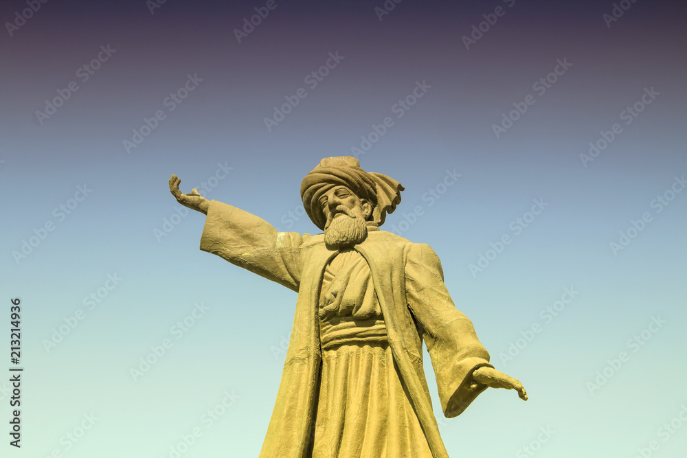 Obraz premium Mevlana Rumi, whirling dervish