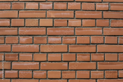 red with black seams stone bricks wall pattern seamless texture background horizontal © Xristoforov