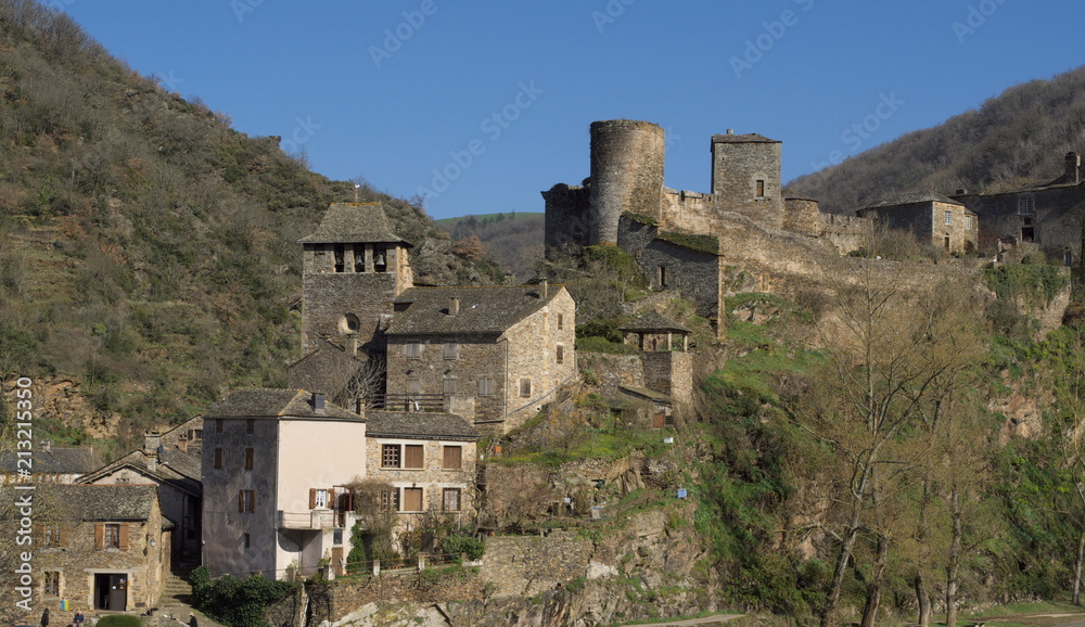 Brousse le Chateau, Aveyron, France