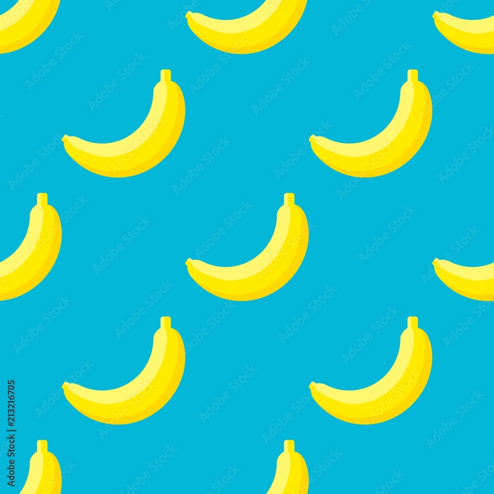 Banana seamless pattern for use as wrapping paper gift or wallpaper and printing, summer theme Banana seamless pattern for use as wrapping paper gift or wallpaper and printing, summer theme