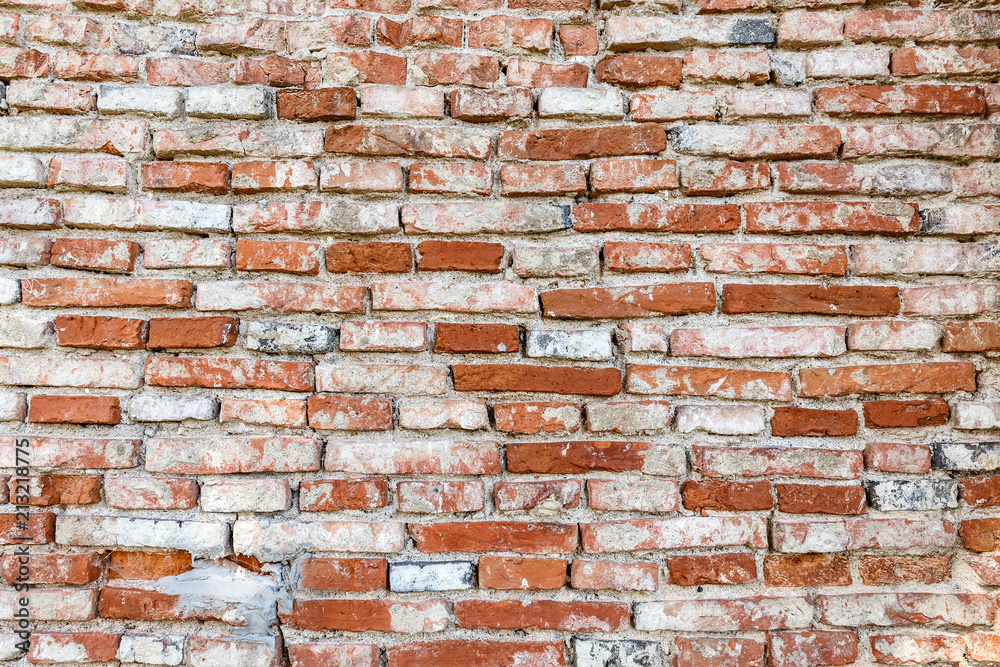 Obraz premium Weathered brick wall