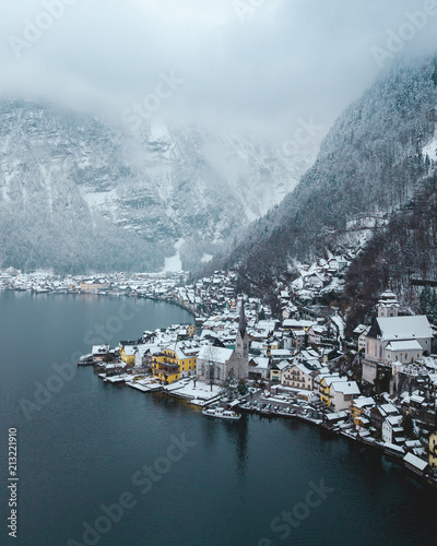 Halstatt Austria seen from ...
