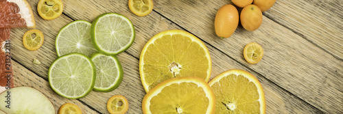 panoramic fruit layout
