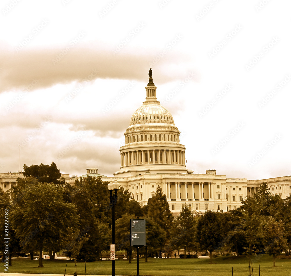 Fototapeta premium Capital Building, Washington DC