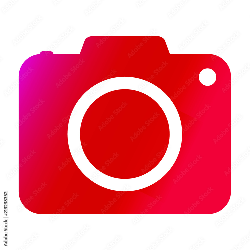 Photo camera vector icon Photo camera vector icon
