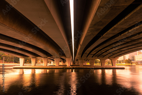 under the bridge