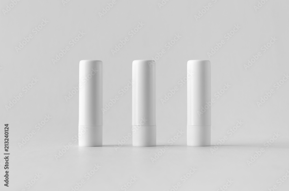 Lip balm packaging mock-up. Lip balm packaging mock-up.
