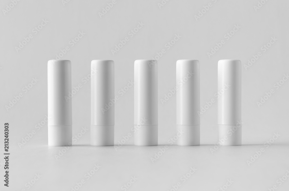 Lip balm packaging mock-up. Lip balm packaging mock-up.