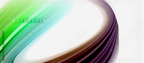Rainbow fluid colors abstract background twisted liquid design, colorful marble or plastic wavy texture backdrop, multicolored template for business or technology presentation or web brochure cover