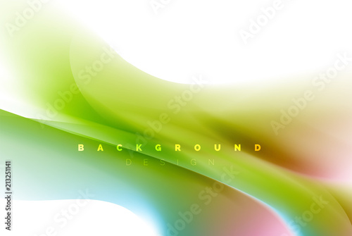 Holographic paint explosion design, fluid colors flow, colorful storm. Liquid mixing colours motion concept, trendy abstract background layout template for business presentation, app wallpaper banner