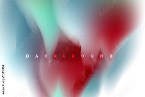 Holographic paint explosion design, fluid colors flow, colorful storm. Liquid mixing colours motion concept, trendy abstract background layout template for business presentation, app wallpaper banner