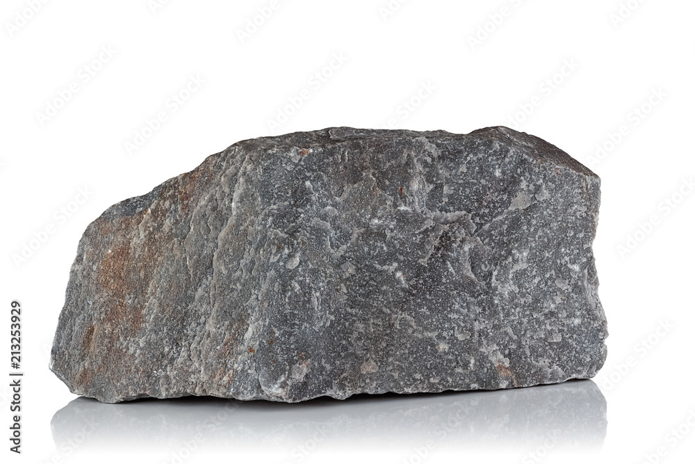 Stone, a piece of raw travertine Stone, a piece of raw travertine