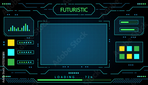 Futuristic interface technology design .