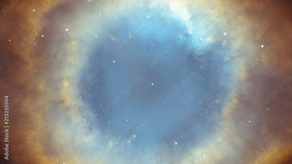 Helix Nebula Reveal Stock Video | Adobe Stock
