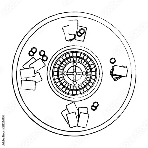 grunge roulette casino addiction game with bet