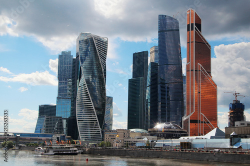 Moscow-City business center  Russia