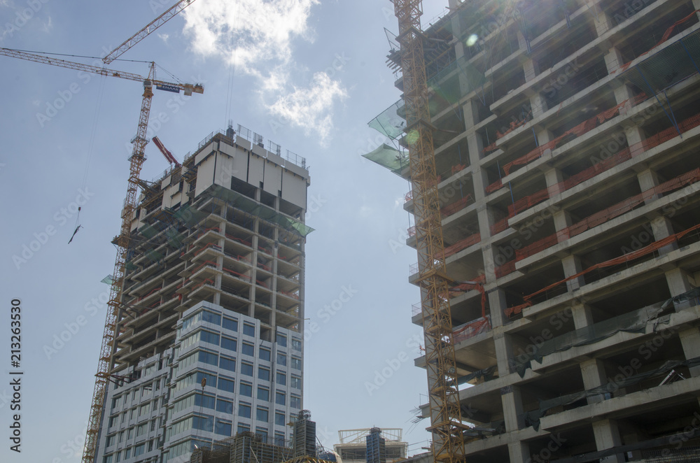 Construction of the Big Building