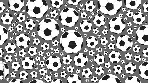 soccer ball pattern seamless background vector illustration eps10